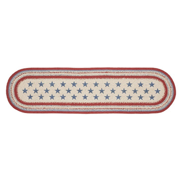 Celebration Jute Oval Runner Braided 13x48 VHC Brands - The Fox Decor